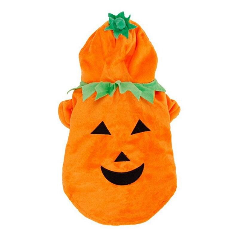Pumpkin Demon Transformation Pet Costume - Spooky Halloween Attire For Your Furry Friend!