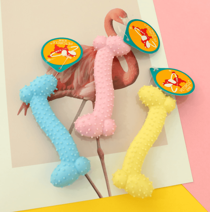 Pet Pawsome Chewable Rubber Dog Training Toy